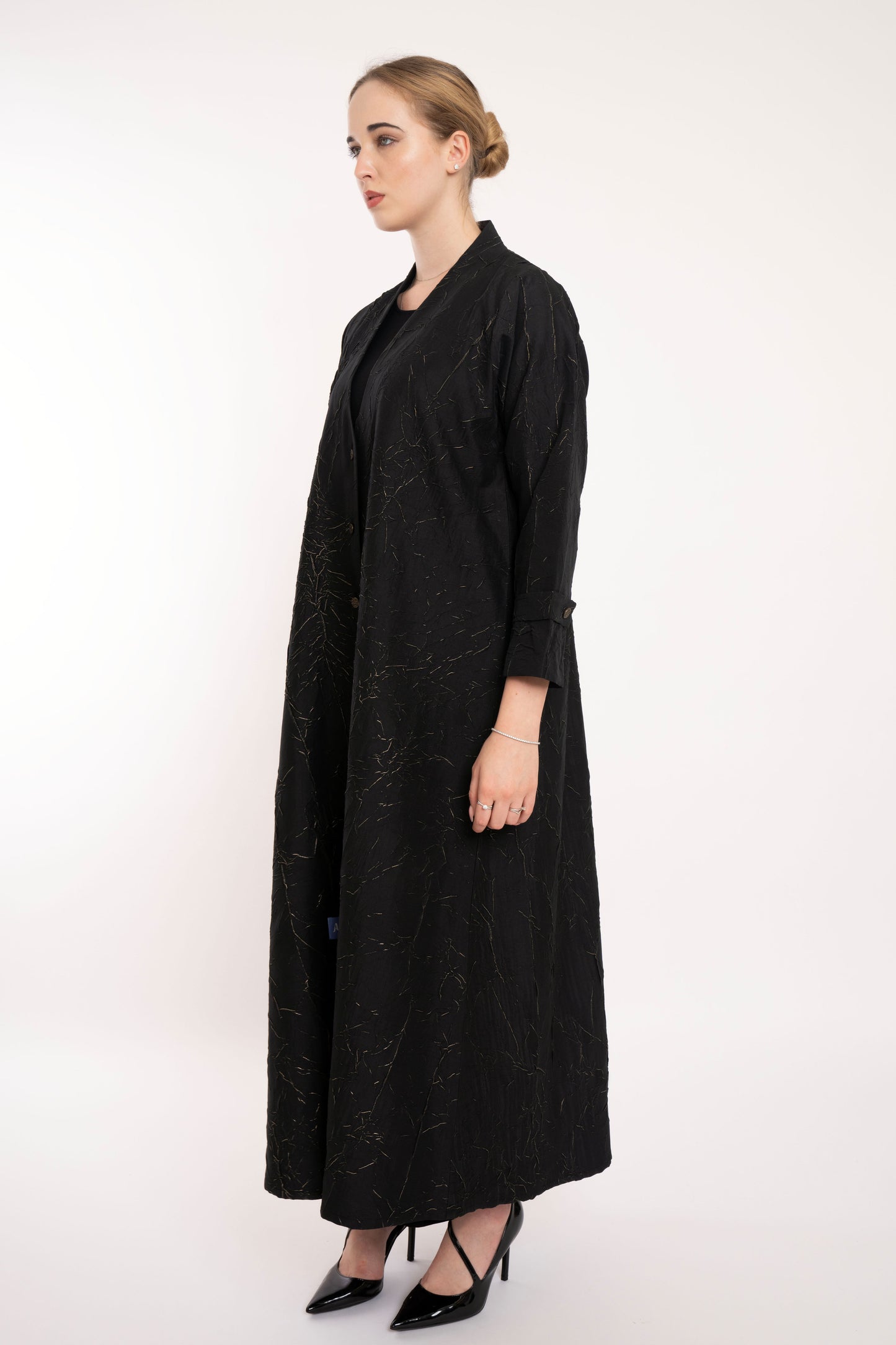Show Stopper Evening Black Abaya
