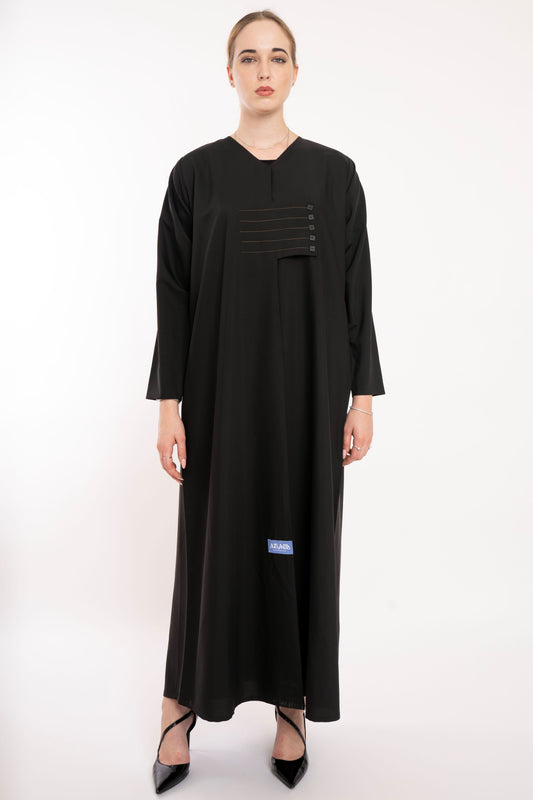 Boss Lady black all day abaya