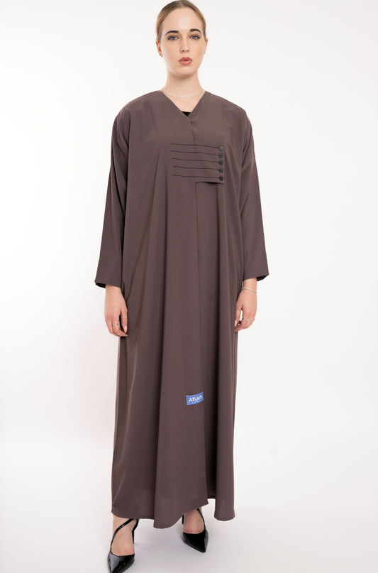 Boss Lady Brown All Day Abaya