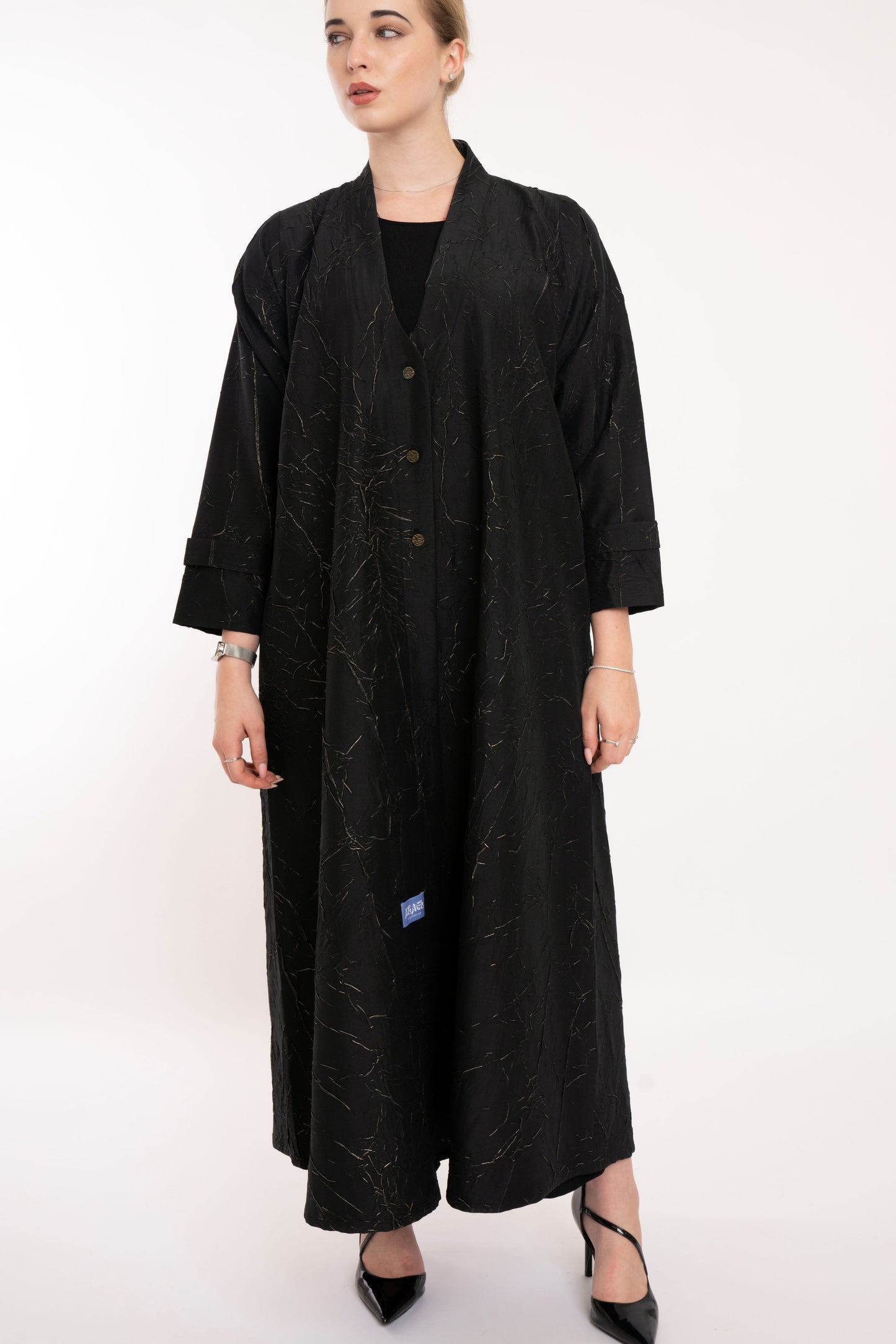 Show Stopper Evening Black Abaya