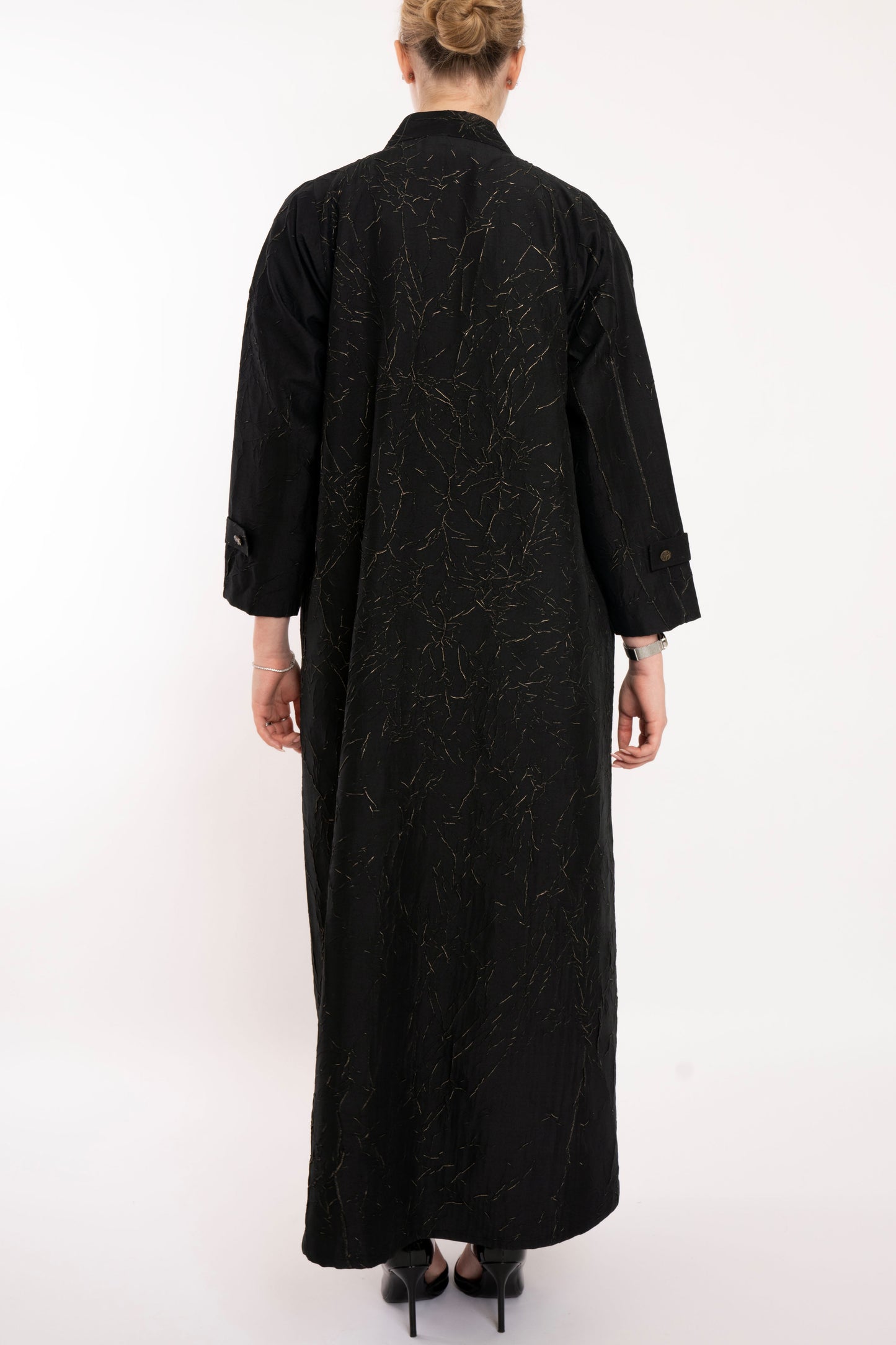 Show Stopper Evening Black Abaya