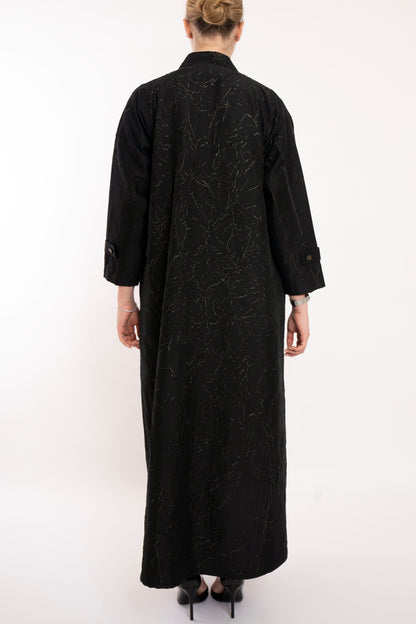Show Stopper Evening Black Abaya